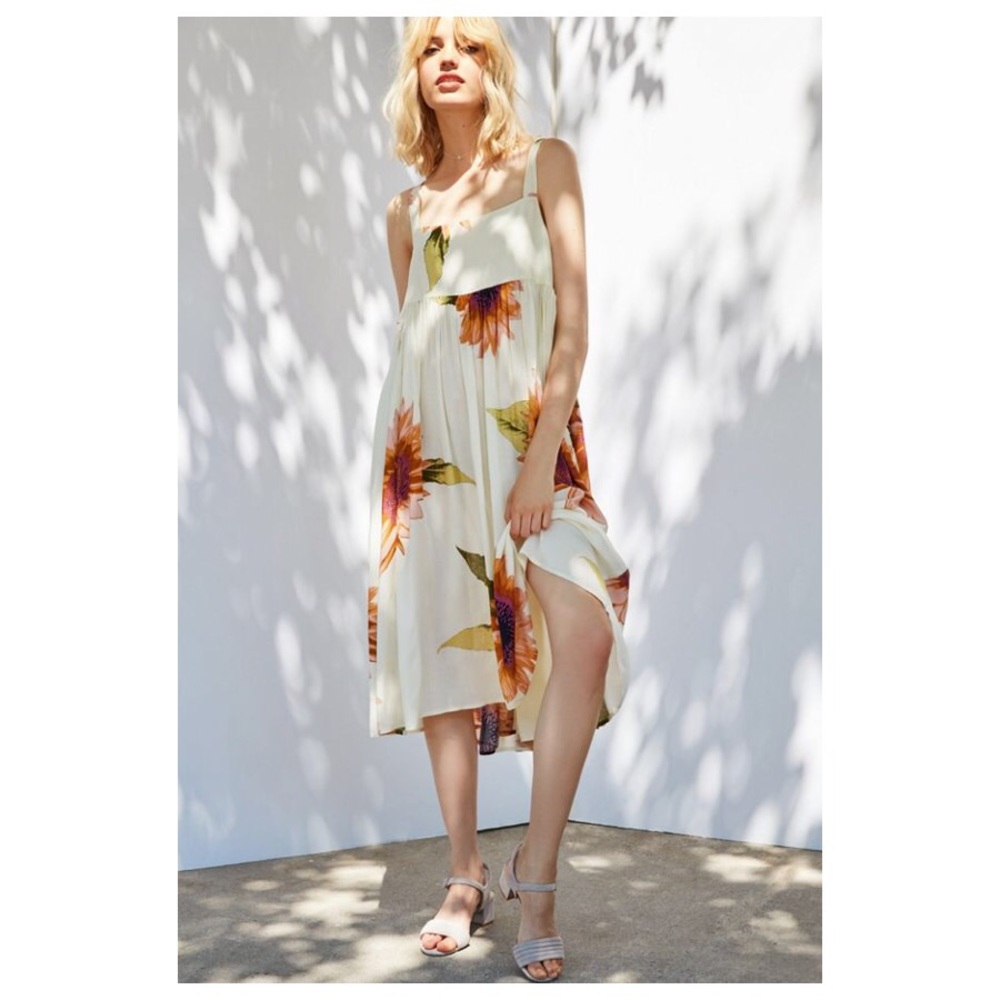 Urban Outfitters sunflower maxi dress